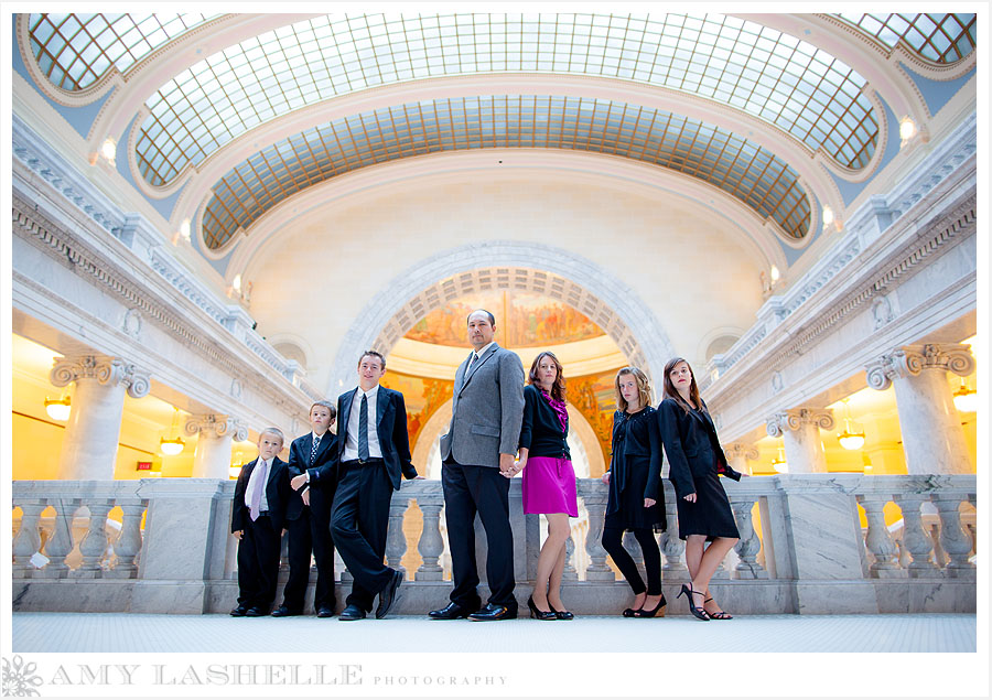 Collyn, Ati & their awesome family  Salt Lake City, UT  State Capital