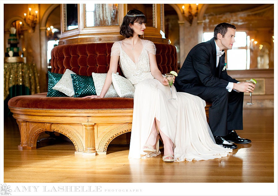Gatsby Wedding  McCue Mansion Styled Shoot  Salt Lake City, UT