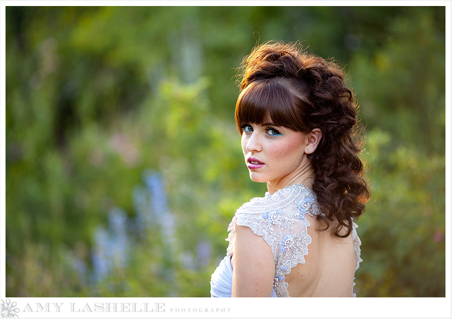 Outdoor Wedding Trends  Expert Advice on Lavender Gown and Sunset Eye   Big Cottonwood Canyon, UT
