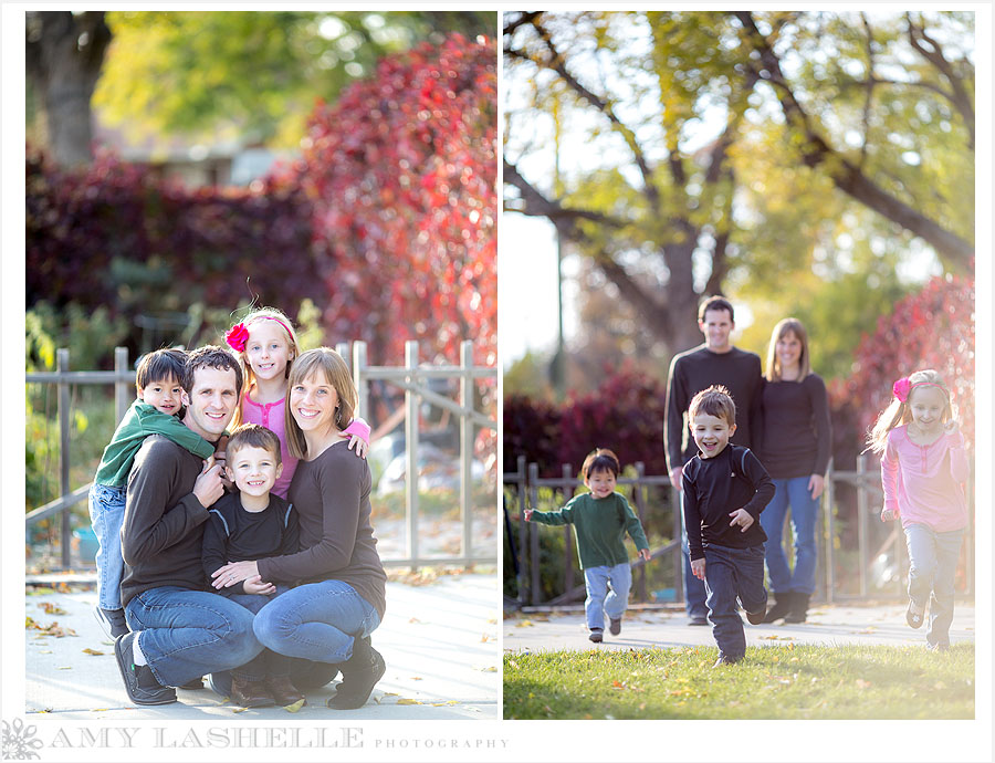 Salt Lake City Fall Family Photos