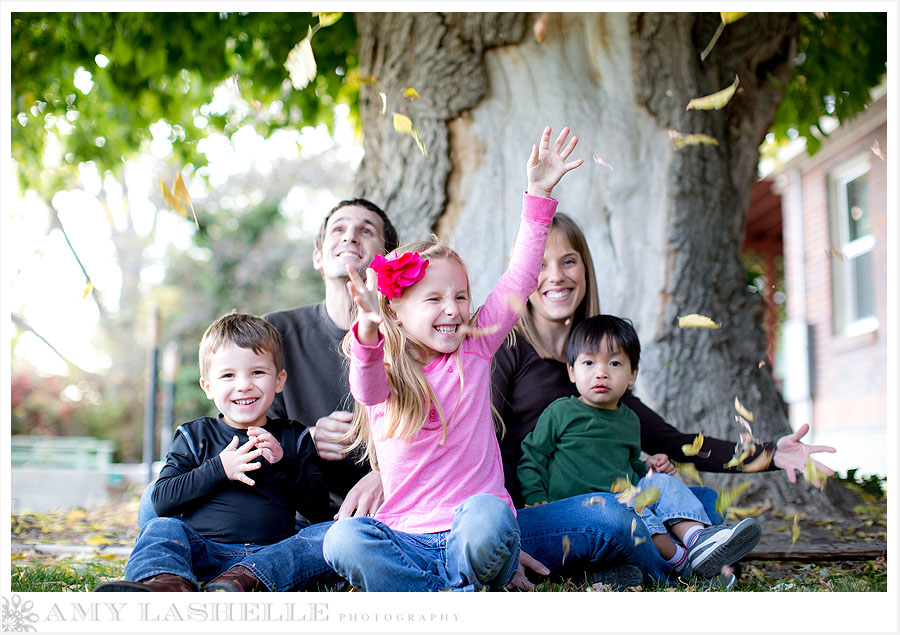 Salt Lake City Fall Family Photos