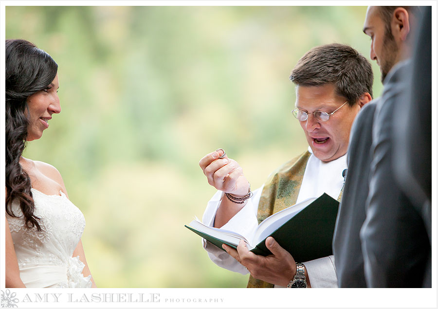 millcreek canyon log haven wedding