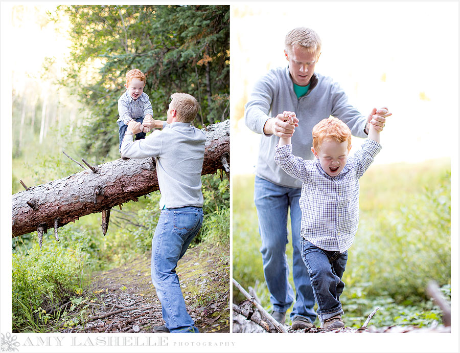 fall family photos in salt lake city millcreek