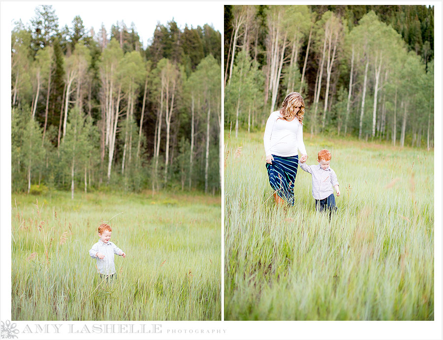 fall family photos in salt lake city millcreek