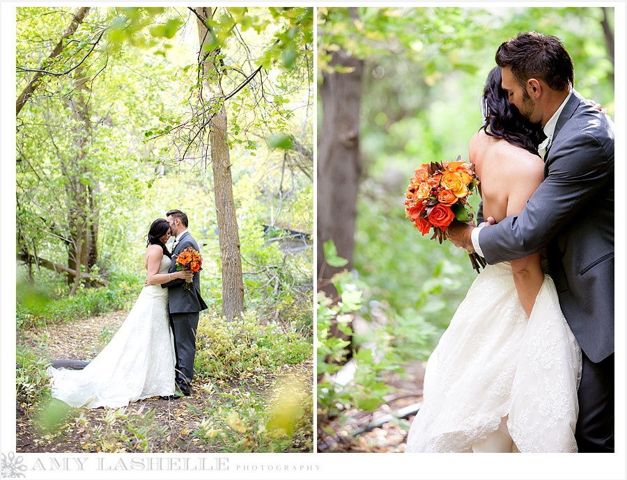 Fall Log Haven Wedding Salt Lake City