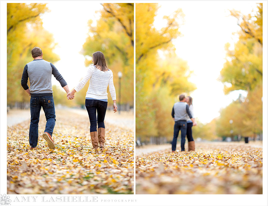 Fal Engagement Photos Salt Lake City Liberty Park