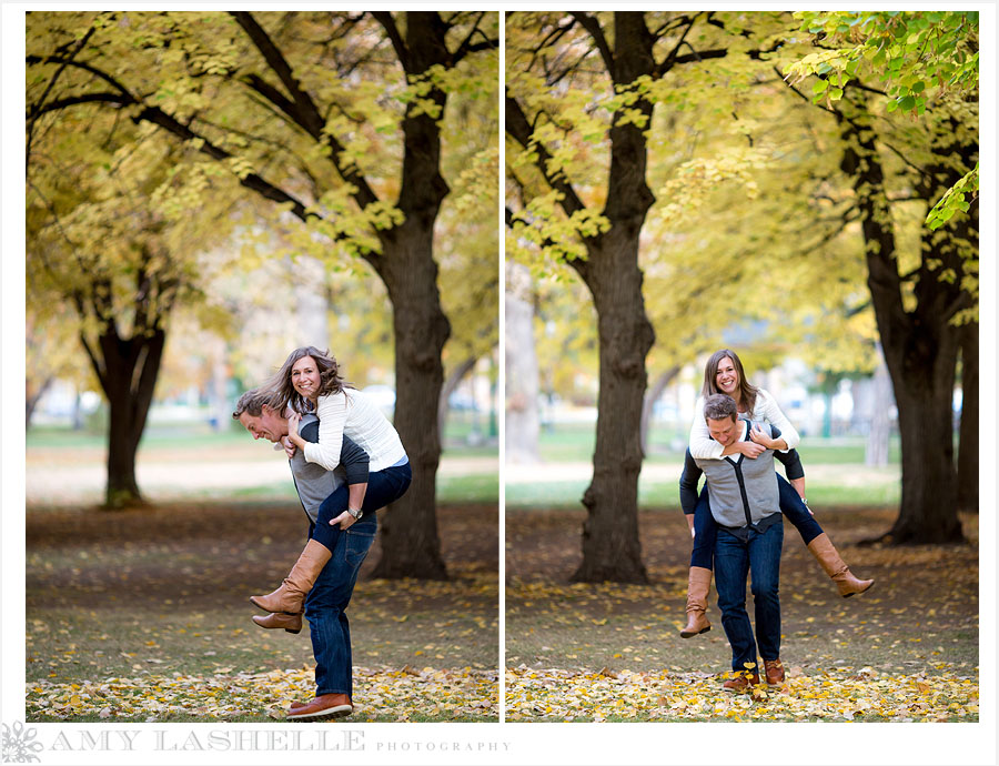 Fal Engagement Photos Salt Lake City Liberty Park