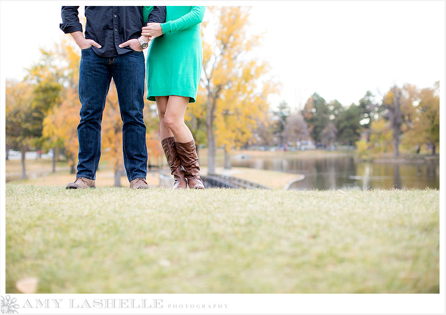 Madelyn & David  Fall Engagement Photos  Liberty Park, UT