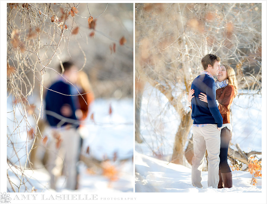 Salt Lake City Engagement Photography Snow