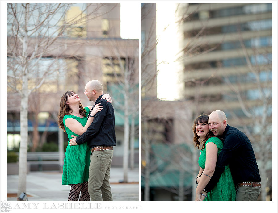 downtown salt lake city engagement photos by amy lashelle photography