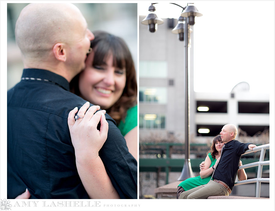 downtown salt lake city engagement photos by amy lashelle photography