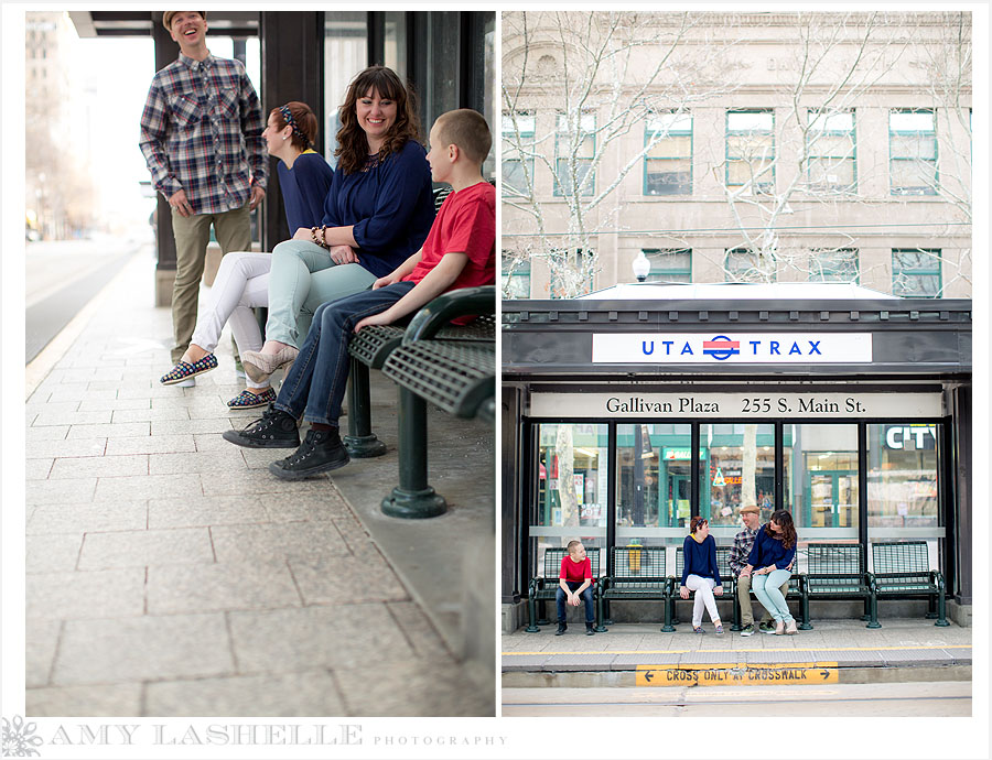 downtown salt lake city family photos by amy lashelle photography
