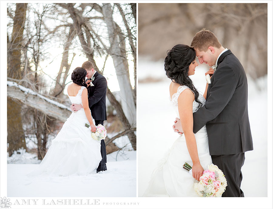 salt lake city winter wedding by amy lashelle photography