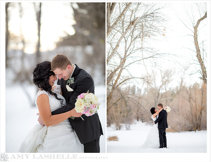 salt lake city winter wedding by amy lashelle photography