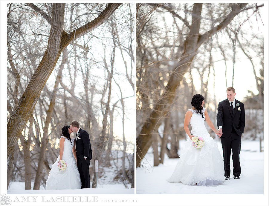 salt lake city winter wedding by amy lashelle photography