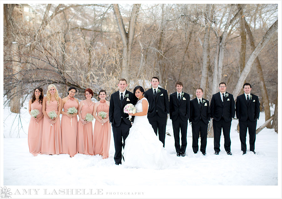 salt lake city winter wedding by amy lashelle photography