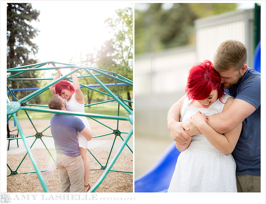 Liberty Park Engagement Photos