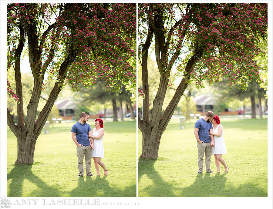 Liberty Park Engagement Photos