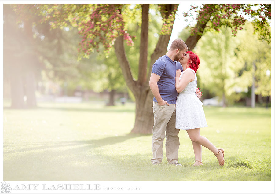 Liberty Park Engagement Photos