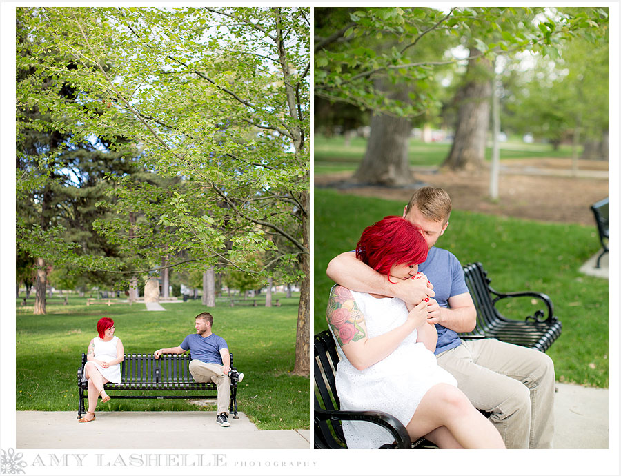 Liberty Park Engagement Photos