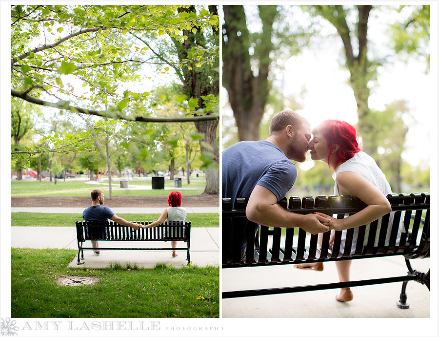 Liberty Park Engagement Photos