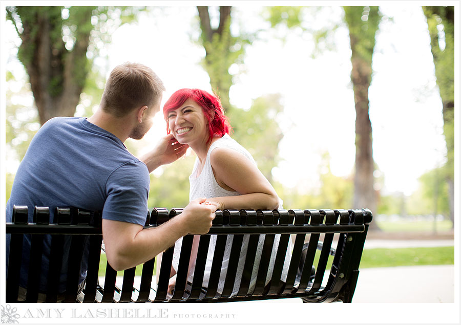 Liberty Park Engagement Photos