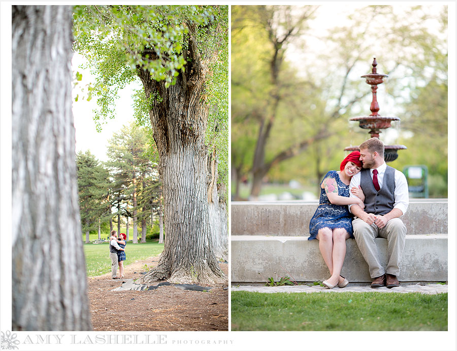 Liberty Park Engagement Photos