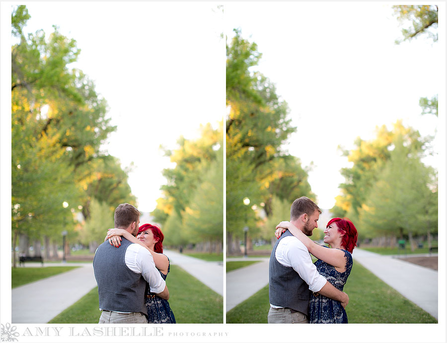 Liberty Park Engagement Photos