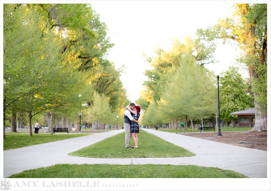 Liberty Park Engagement Photos