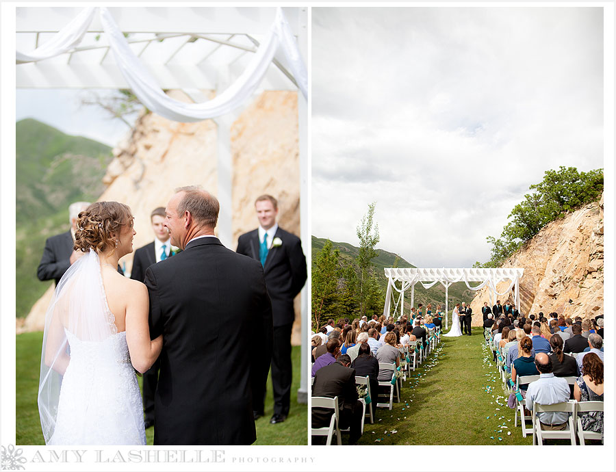 salt lake city outdoor wedding